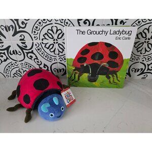 Kohls Cares Eric Carle Book with Matching Grouchy Ladybug Plush Bundle